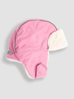 Rose - Chapeau JoJo Maman Bébé Trapper douillet
