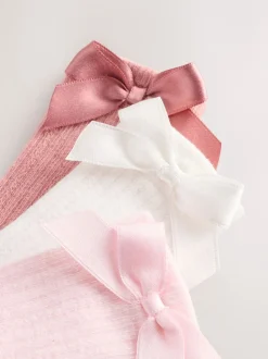 Rose - Chaussettes bébé à hauteur genou 3 Lot de (0mois -2ans)