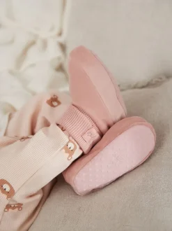 Rose - Chaussures Bootie pour bébé (0-18mths)