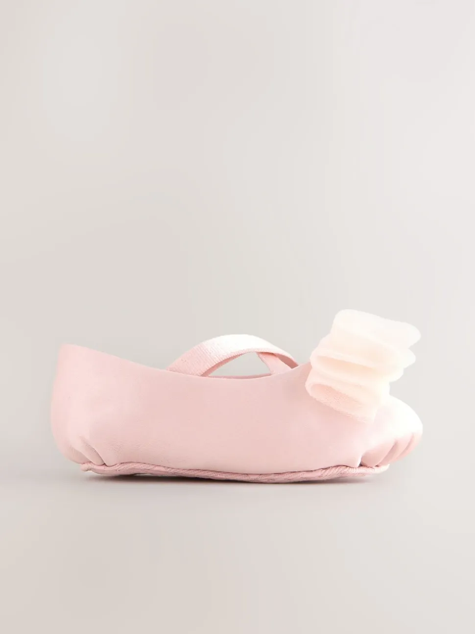 Rose - Chaussures d’occasion à nœud bébé (0-18mois)