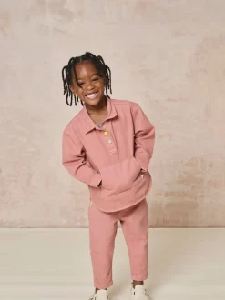 Rose - Chemise à popover tissée gen