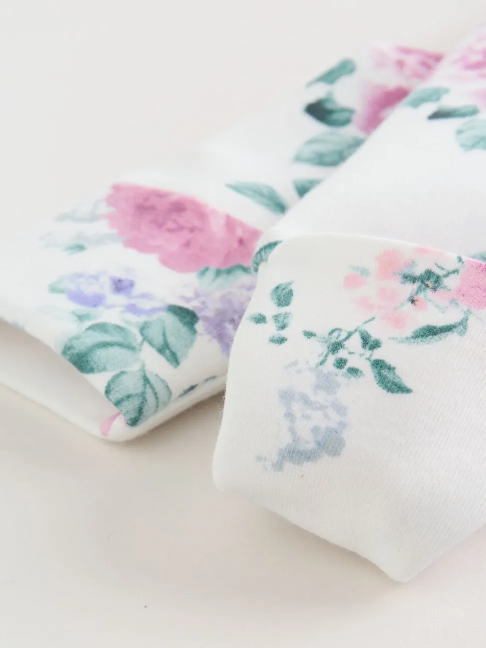 Rose - Combinaison de nuit zippée pour bébé 3 Pack (0-2ans)