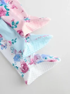 Rose - Combinaison de nuit zippée pour bébé 3 Pack (0-2ans)