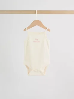 Rose - Combinaisons pour bébés avec gilet 5 Pack