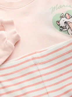 Rose - Disney Ensemble haut à Manches longues et Leggings Aristocats Marie (3mois-7ans)