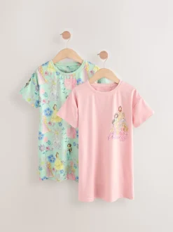 Rose - Disney Princess Nighties 2 Pack (2-12ans)