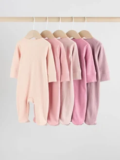 Rose - Dors-bien bébé à fermeture éclair bidirectionnelle (0-2ans)