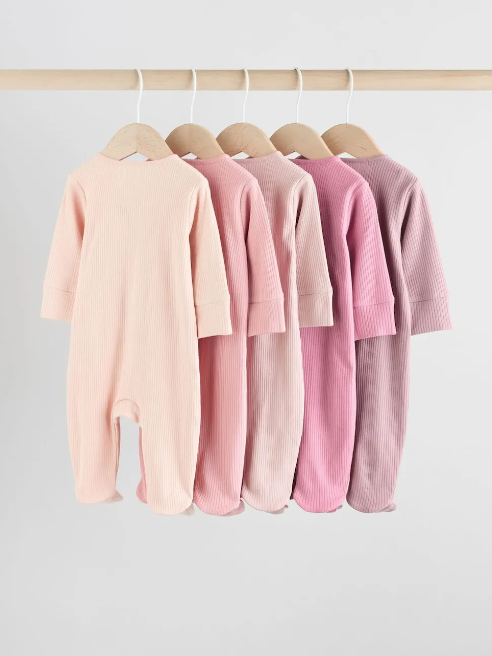 Rose - Dors-bien bébé à fermeture éclair bidirectionnelle (0-2ans)