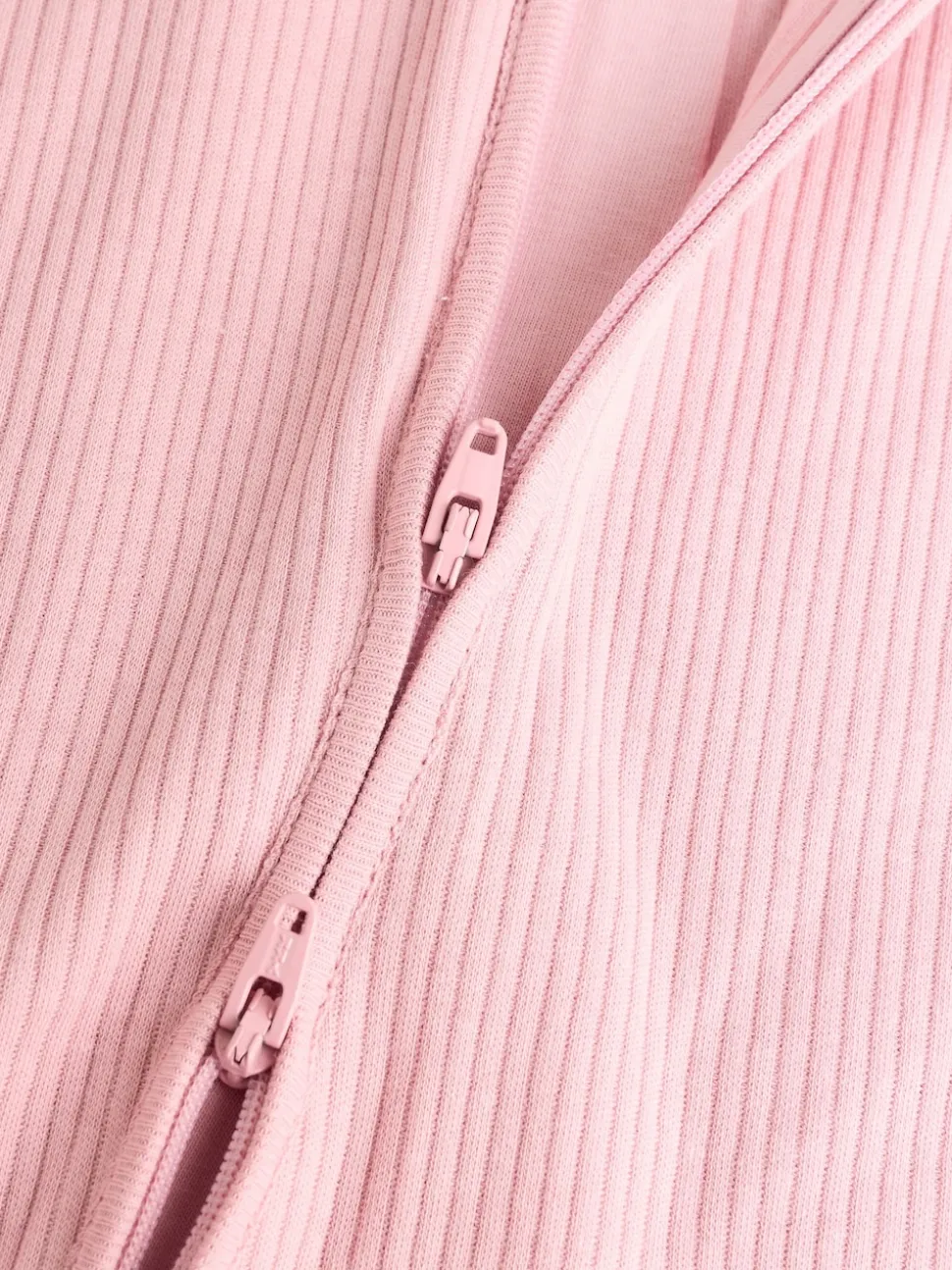 Rose - Dors-bien bébé à fermeture éclair bidirectionnelle (0-2ans)