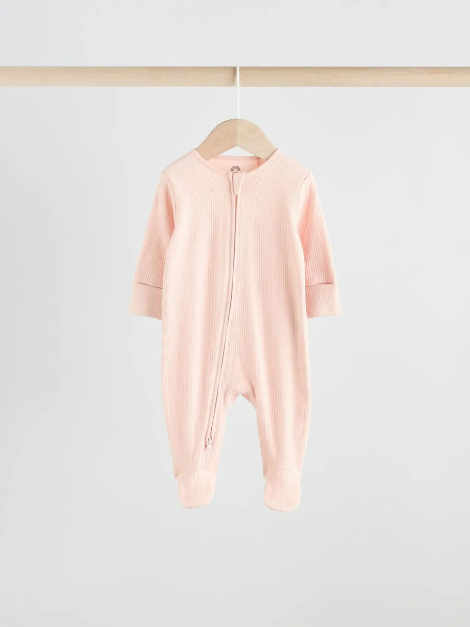 Rose - Dors-bien bébé à fermeture éclair bidirectionnelle (0-2ans)