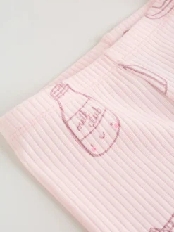 Rose - Ensemble 2 Pieces pour Sweat-shirt et Leggings BÉBÉ (0mois-2ans)