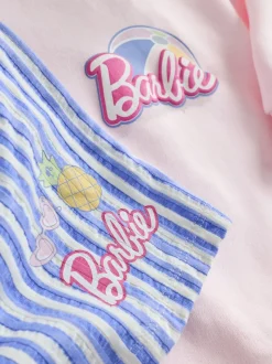 Rose - Ensemble short Barbie (3mois-7ans)