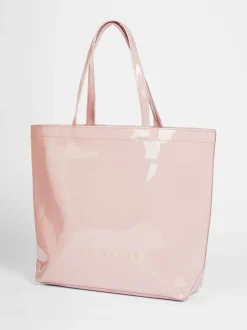 Rose - Grand sac à logo et nœud Ted Baker Nicon
