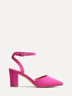Rose - Linzi Larsa Coupe large Pointed Toe Escarpin