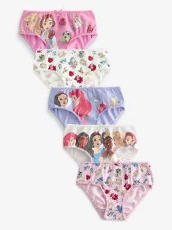 Rose - Lot 5 Caleçons Disney Princesses (1.5-10ans)