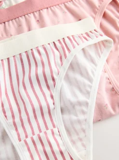 Rose - Lot 5 slips de bikini (1.5-16ans)