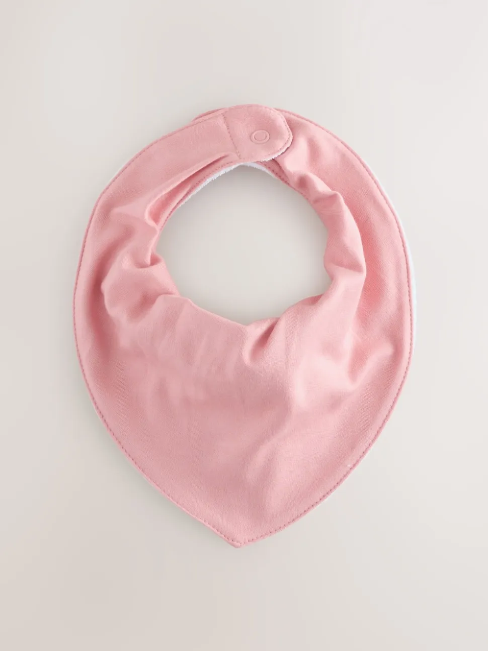 Rose - Lot de 5 bavoirs pour bébé