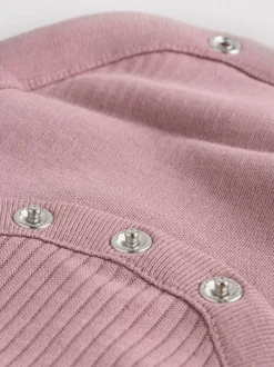 Rose - Lot de 5 bodies à manches longues pour bébé