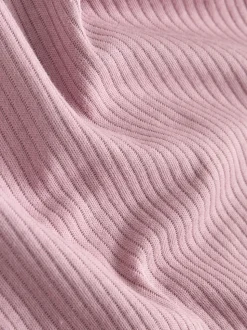 Rose - Lot de 5 bodies bébé à manches courtes