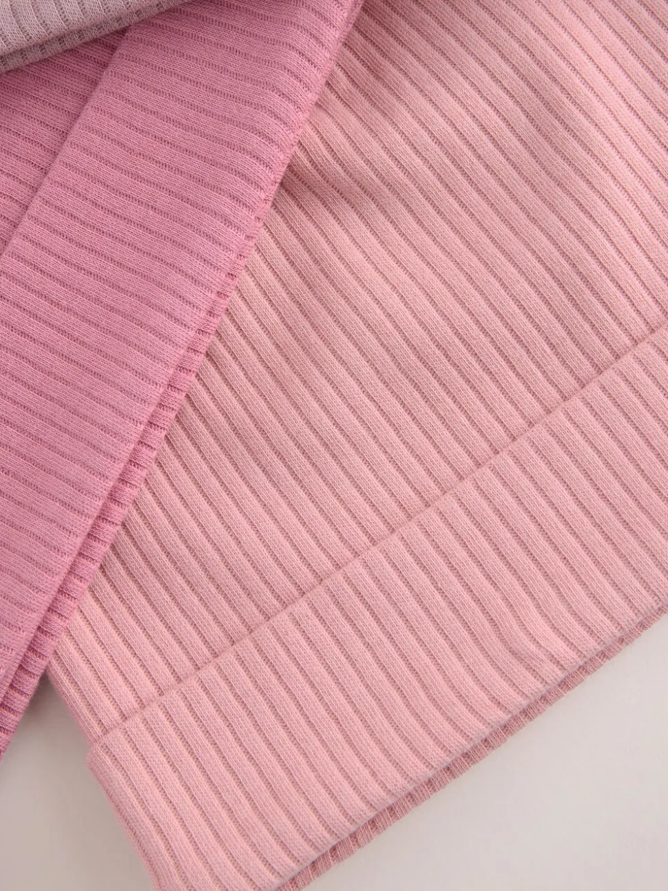 Rose - Lot de 3 bonnets bébé (0-18mois)