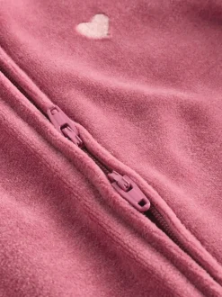 Rose - Lot de 2 dors-bien bébé en velours (0mois2ans)