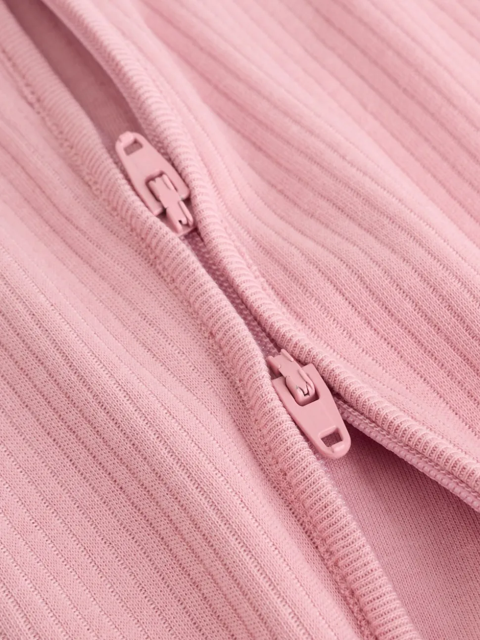 Rose - Lot de 5 dors-bien sans pieds zippés pour bébé (0mois3ans)