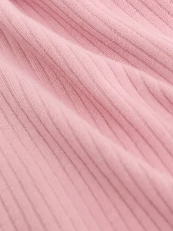 Rose - Lot de 5 dors-bien sans pieds zippés pour bébé (0mois3ans)