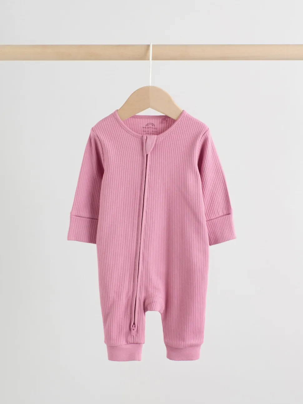 Rose - Lot de 5 dors-bien sans pieds zippés pour bébé (0mois3ans)