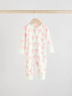 Rose - Lot de 4 dors-bien zippés pour Bébé Imprimé (0mois à3ans)