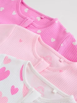 Rose - Lot de 3 dors-bien zippés bidirectionnels bébé (0-2ans)