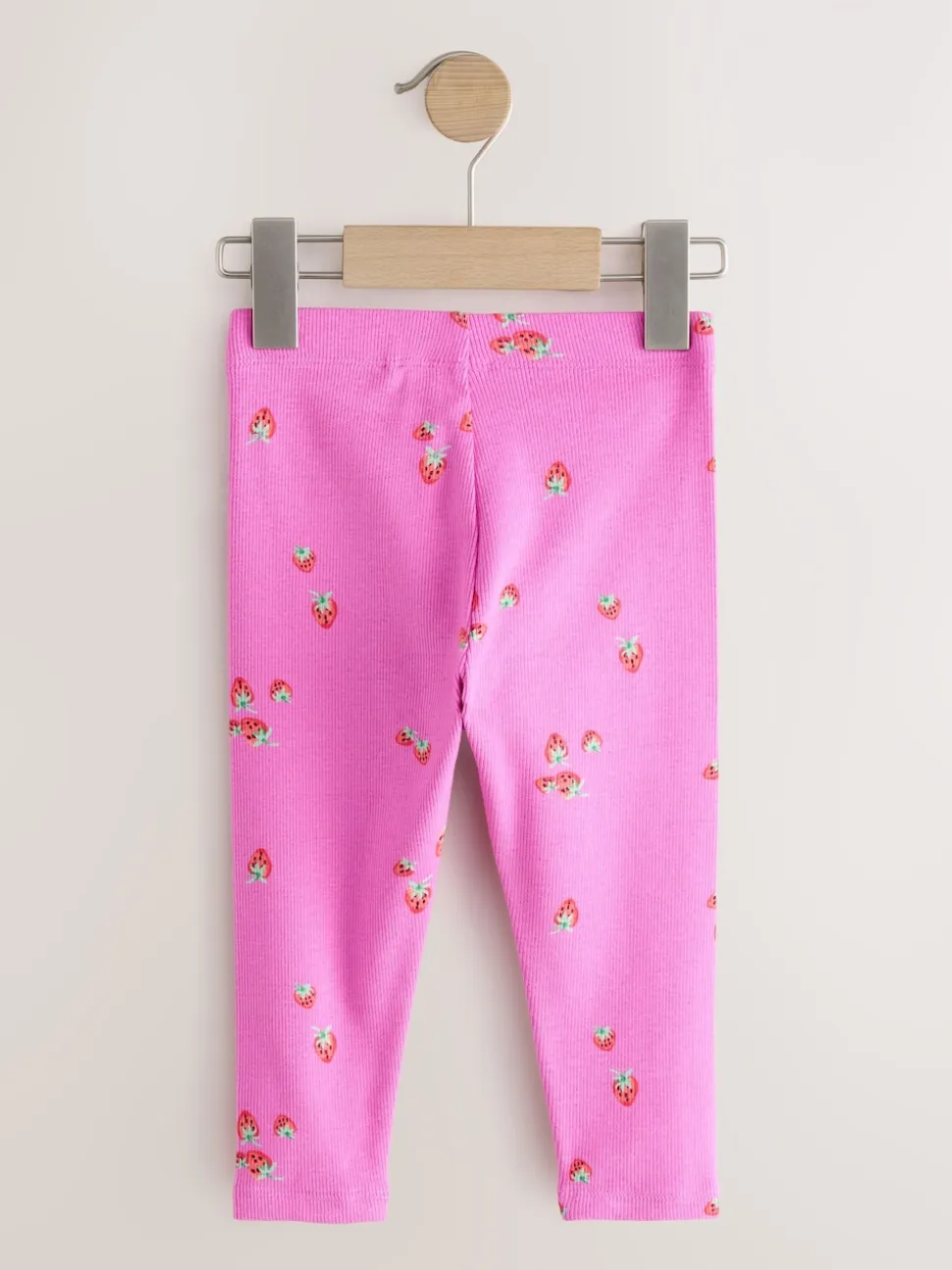 Rose - Lot de 5 leggings côtelés (3mois-7ans)