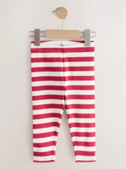 Rose - Lot de 5 leggings côtelés (3mois-7ans)