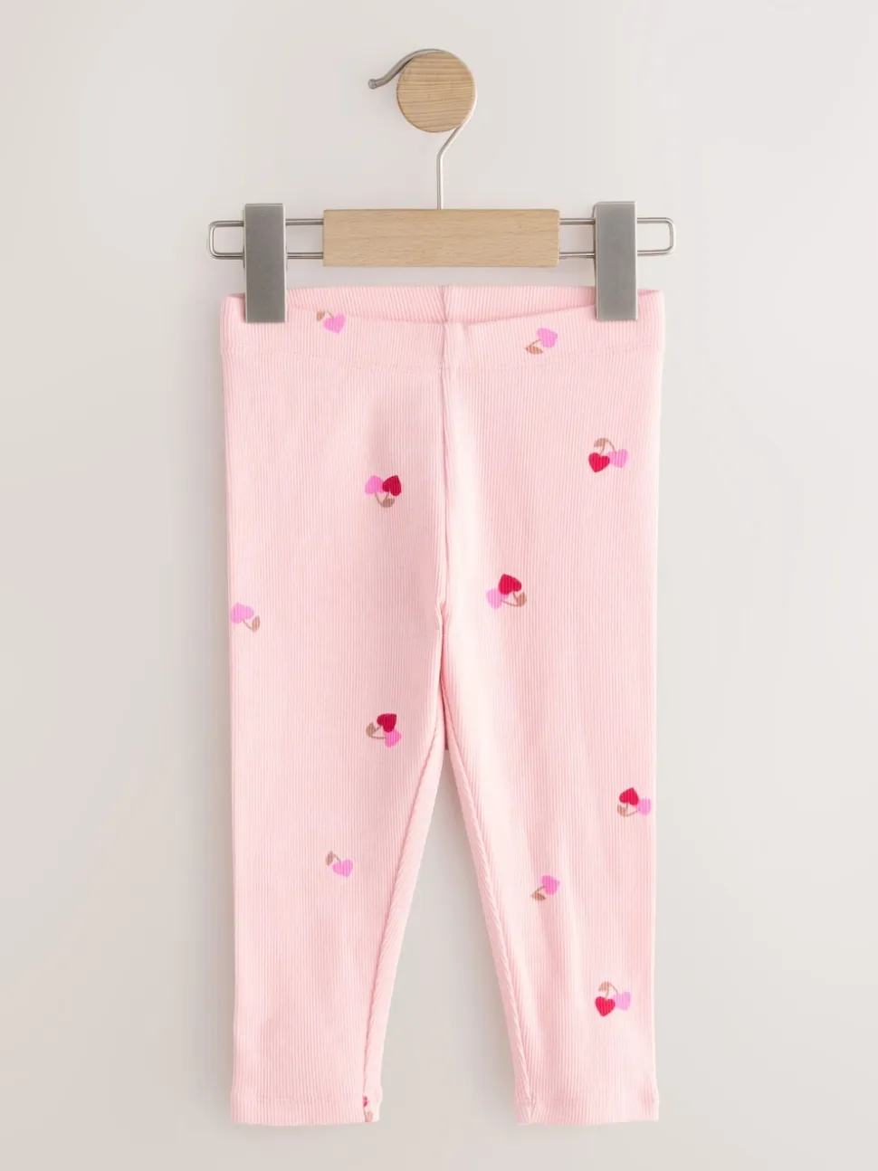 Rose - Lot de 5 leggings côtelés (3mois-7ans)