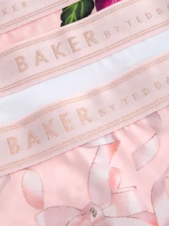 Rose - Lot de 3 slips Baker by Ted Baker