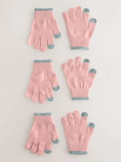 Rose - Magic Gants 3 Lot (3-16yrs)