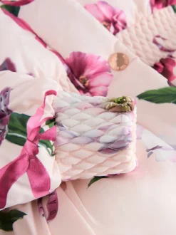 Rose - Manteau Baker by Ted Baker à ourlet boule résistant à la douche