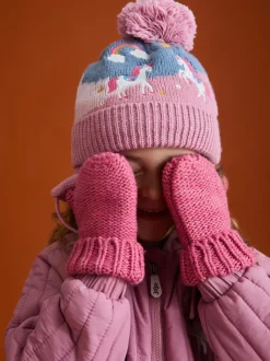 Rose - Mitaines JoJo Maman Bébé