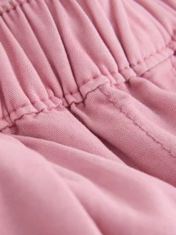 Rose - Pantalon Barrel Pullon (3-16ans)