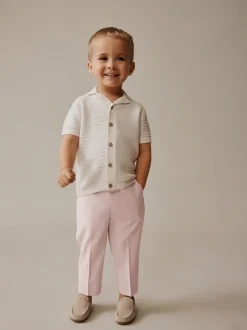 Rose - Pantalons élégants (3mois-7ans)