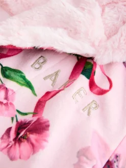Rose - Peignoir Baker by Ted Baker à imprimé fleuri