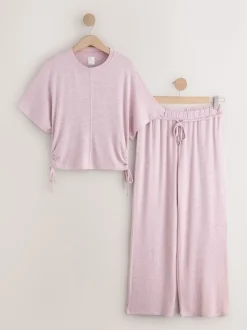 Rose - Pyjamas Manche courte confortable