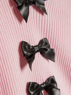 Rose - River Island Ensemble haut et jogging à manches longues avec nœud