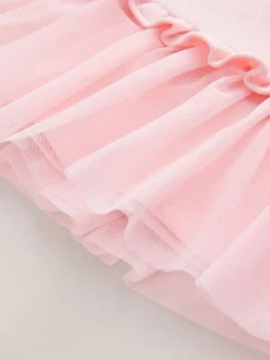 Rose - Robe Baker by Ted Baker jacquard à ourlet en maille gaufrée