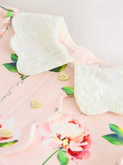 Rose - Robe Baker by Ted Baker Ponte à col en dentelle