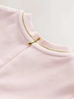 Rose - Robe Baker by Ted Baker en ponte festonné