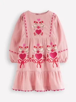 Rose - Robe Boden Clover Blouson en velours côtelé