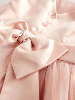 Rose - Robe Nœud pour Fille Fleurie (3mths-16yrs)