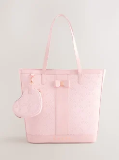 Rose - Sac cabas Baker by Ted Baker en PU en relief