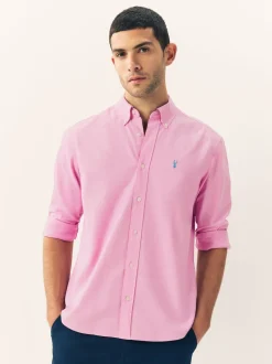 Rose - Slim Fit (Slim Fit) - Chemise Oxford à manches longues