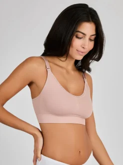 Rose - Soutien-gorge de grossesse et d’allaitement Emma Jane à bordure en dentelle